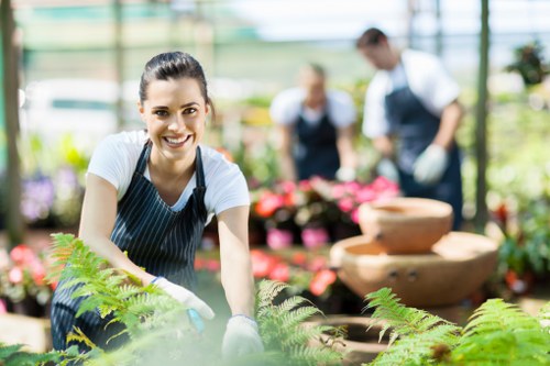 Removing bulky garden waste and debris from a property